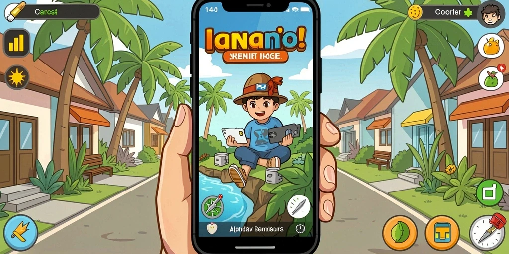 Screenshot menunjukkan aksi menegangkan karakter dalam pertempuran.