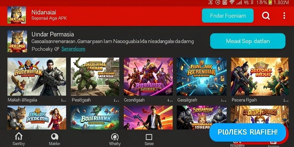 Tampilan antarmuka yang menarik dan mudah digunakan.