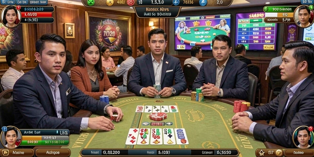 Tampilan awal aplikasi ATM138 yang menarik.