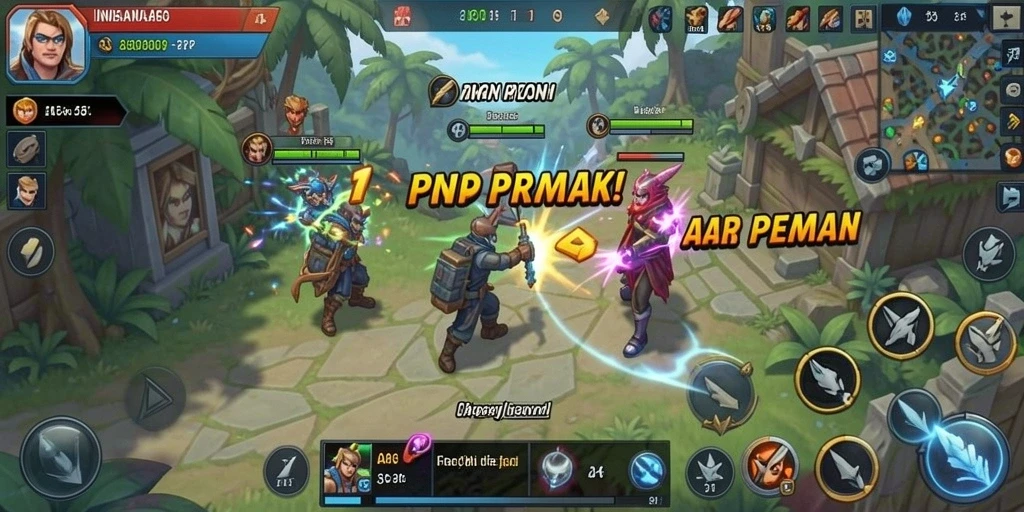Tampilan antarmuka yang user-friendly.
