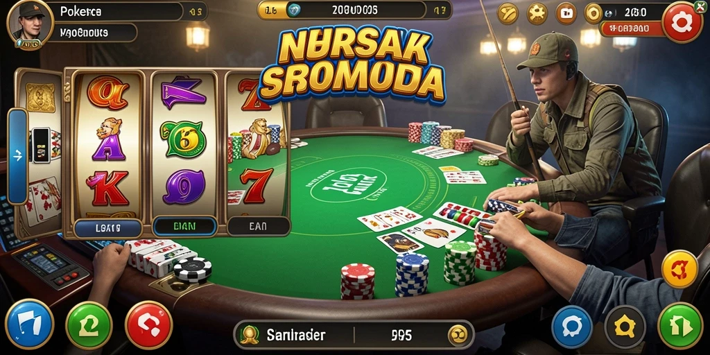 Tangkapan layar menampilkan permainan slot dengan grafis yang memukau.
