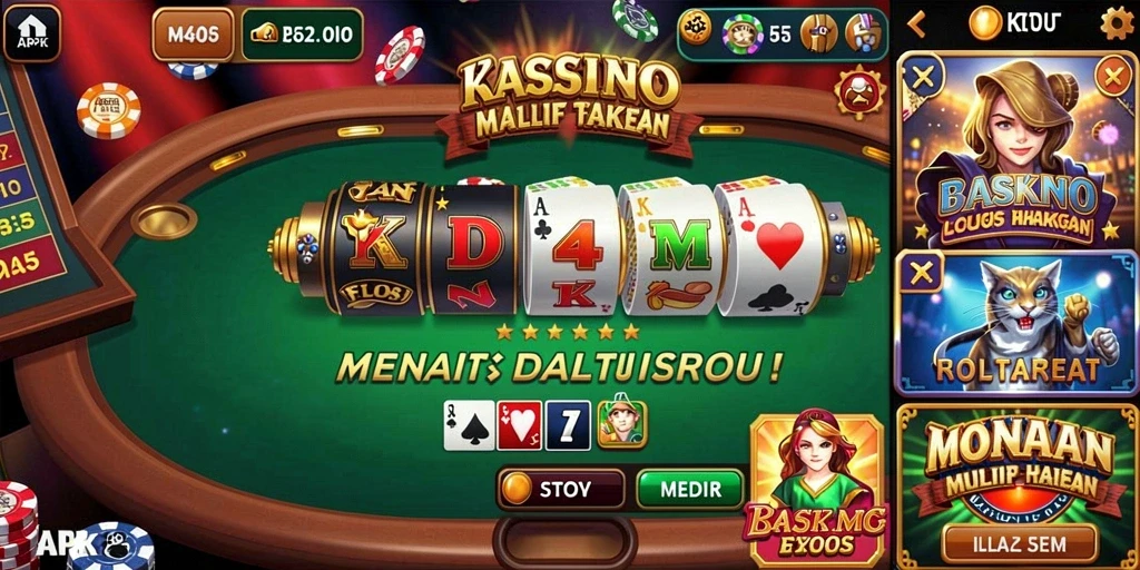 Tampilan awal aplikasi GASWIN yang menarik.