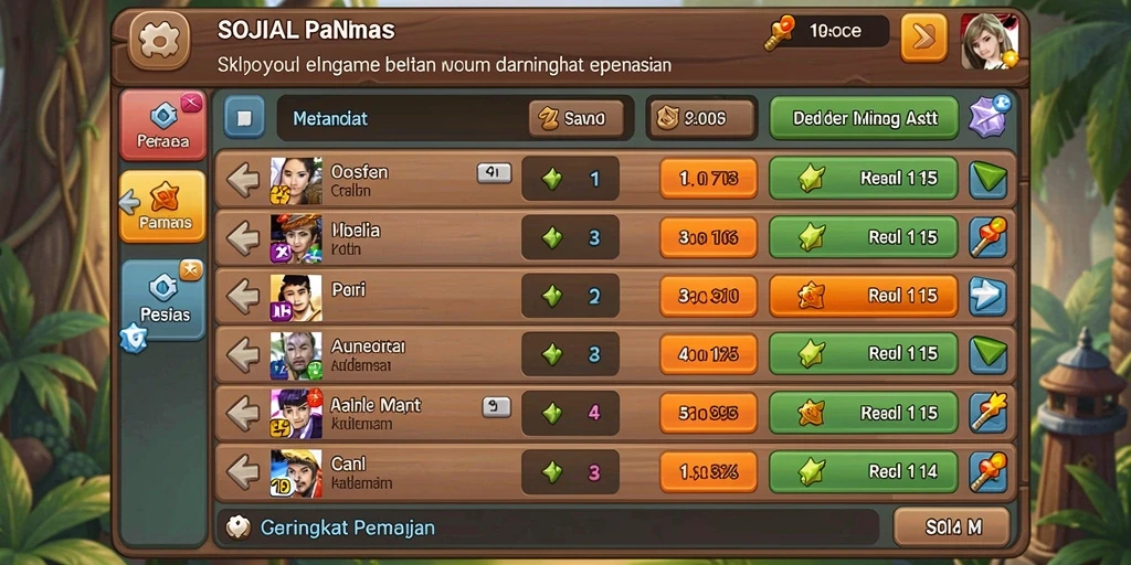 Tampilan antarmuka yang menarik dan mudah digunakan.