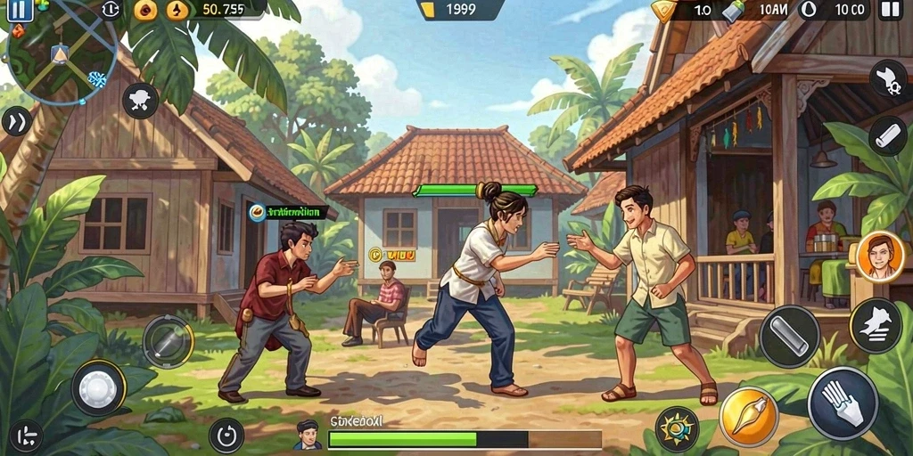 Tampilan antarmuka yang user-friendly dan menarik.