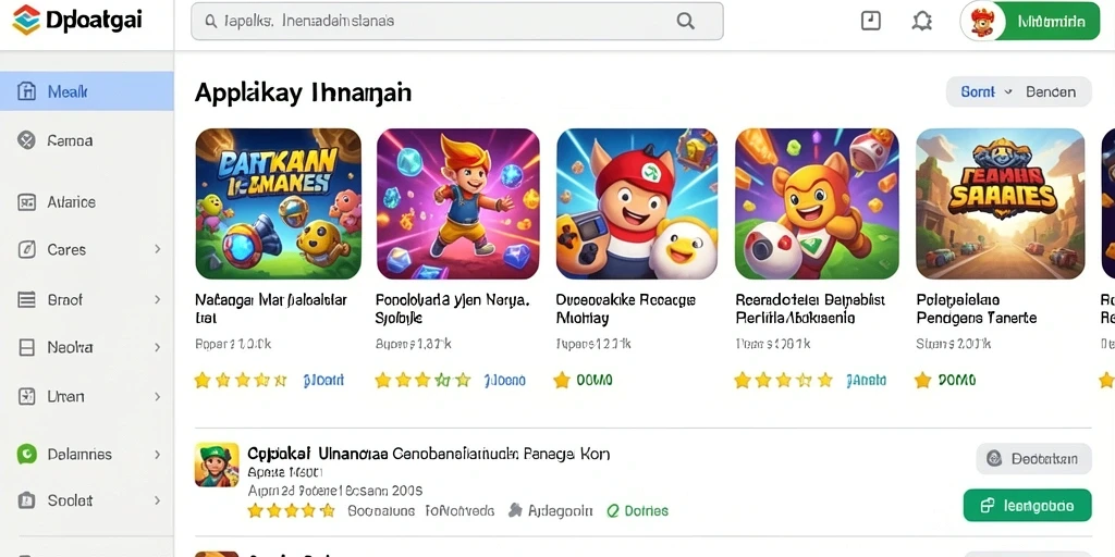Tampilan antarmuka yang ramah pengguna.