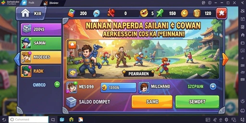 Tampilan antarmuka pengguna yang menarik dan modern.