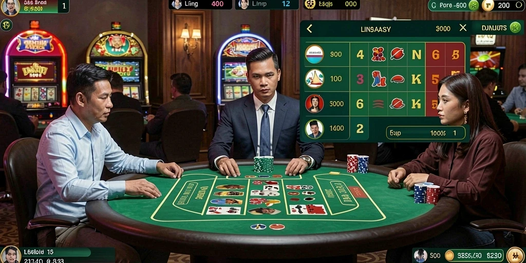 Tampilan utama aplikasi JARUM77 yang menarik.