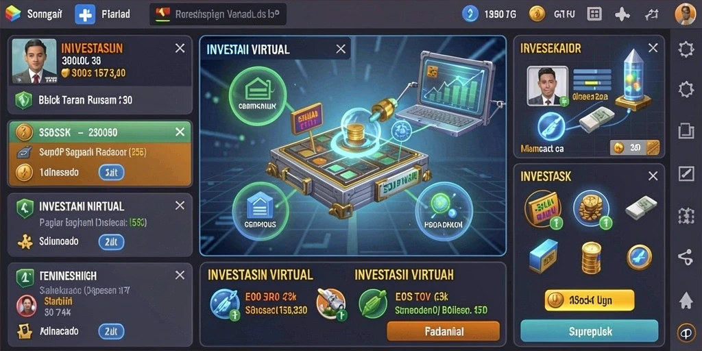 Tampilan antarmuka yang modern dan user-friendly.