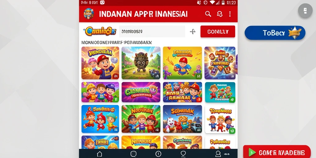 Tampilan antarmuka pengguna yang intuitif dan menarik.