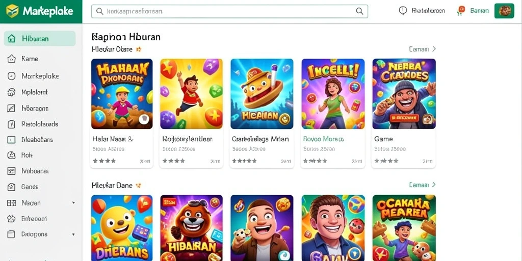 Tampilan antarmuka yang menarik dan mudah dinavigasi.