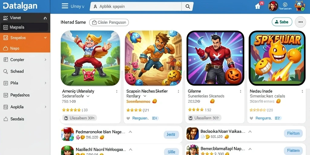 Tampilan permainan slot yang menarik dan penuh warna.