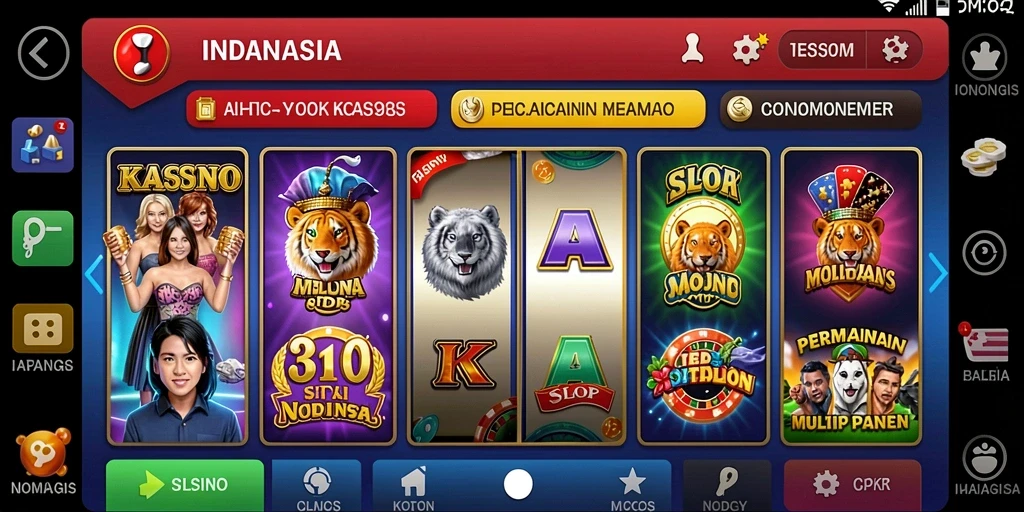 Tampilan grafis yang menakjubkan dalam permainan.