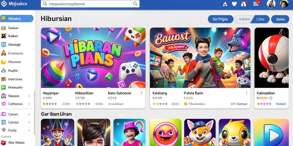 Tampilan antarmuka yang user-friendly dan menarik.