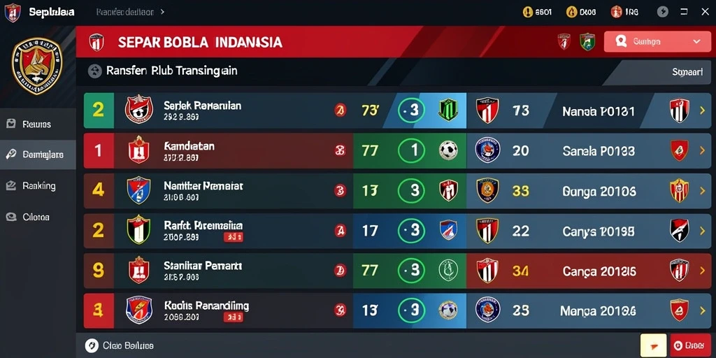 Tampilan menu utama yang intuitif dan menarik.