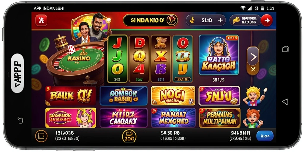 Screenshot menunjukkan permainan slot terbaru dengan grafis menawan.