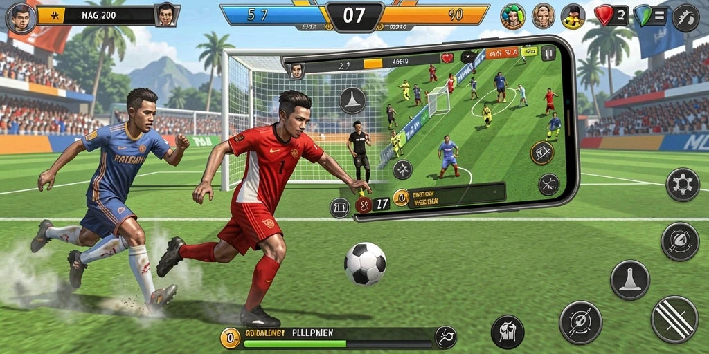 Tampilan utama aplikasi TVTOGEL yang menarik.
